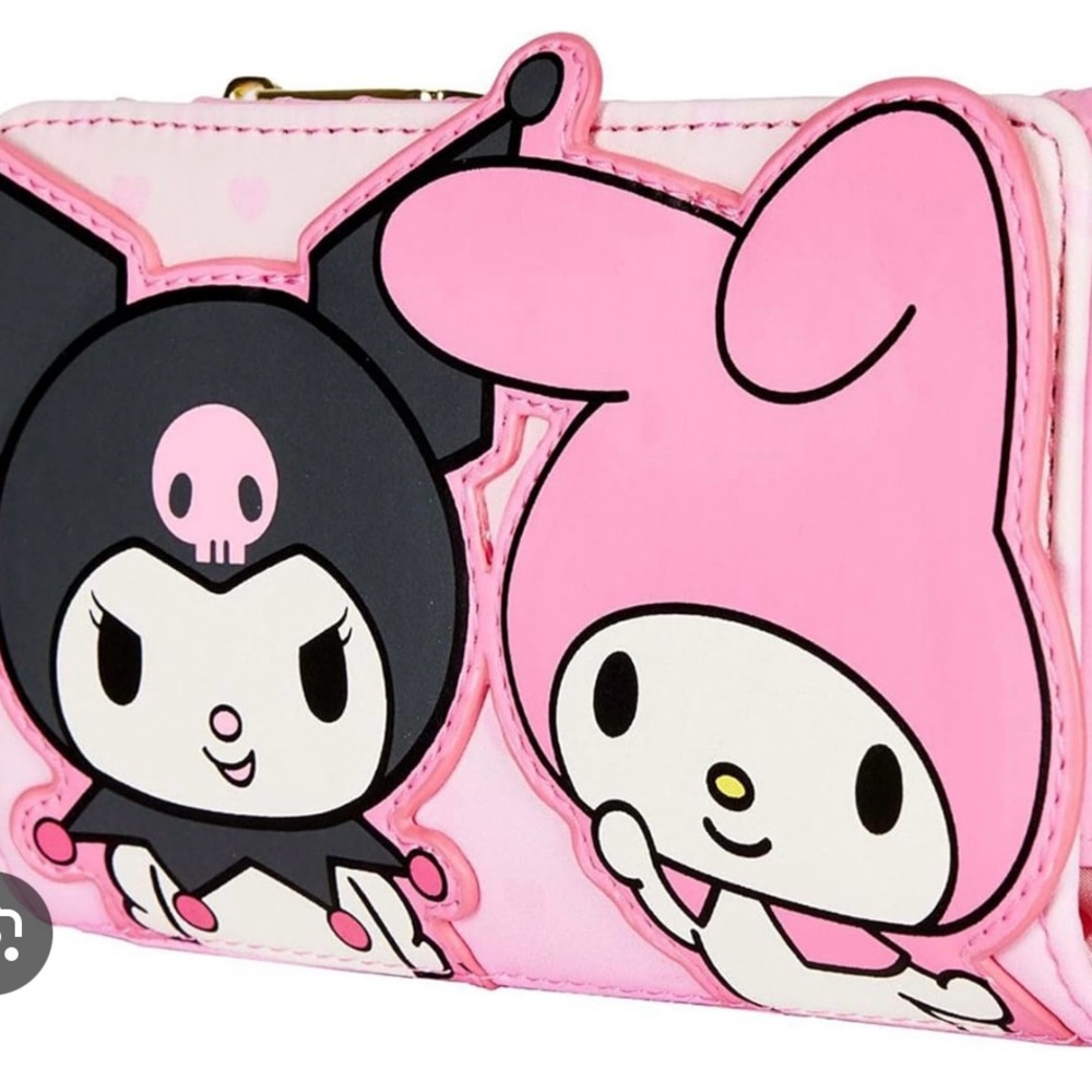 My melody Kuromi Loungefly wallet NEW
